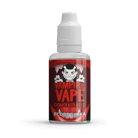 Blood Sukka is a flavoursome mix that combines cherries, berries and red fruits with sweet eucalyptus, all of which is enhanced by an underlying aniseed and menthol kick. It’s a concentrate mix that comes with one hell of a bite!