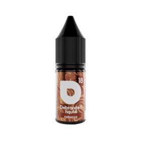 Tobacco (BAH) by DeBranded 10ml A Classic bright leaf Virginia style tobacco with undertones of woody raisin and smoked vanilla. A smooth vape for tobacco lovers.