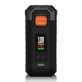 The Vaporesso Armour S is a single 21700 or 18650 battery Mod suitable for subohm Vaping.