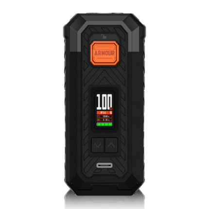 The Vaporesso Armour S is a single 21700 or 18650 battery Mod suitable for subohm Vaping.