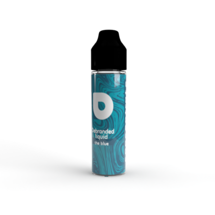 Introducing-Debranded Flavour Concentrate The Blue 60ml Flavour profile- A mysterious and enticing blue raspberry flavor that offers a tantalizing blend of sweet and sour notes.